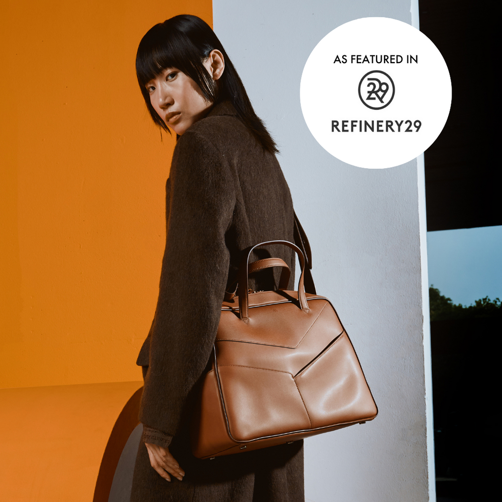 Featured in Refinery29: the Bowler Bag is the business-core musthave of the season!