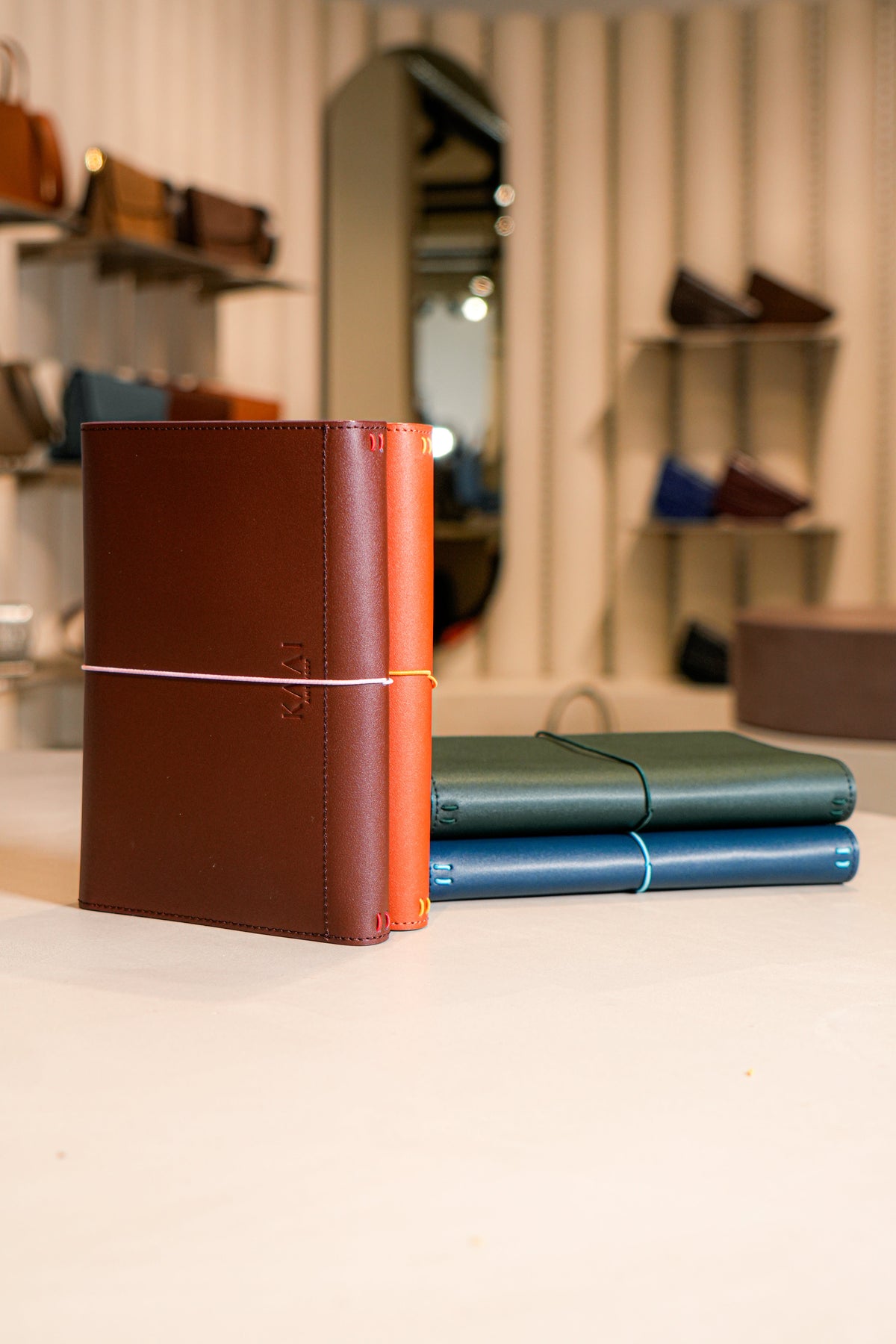 KAAI Stories leather journals