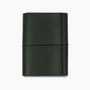 KAAI Stories Leather Journal - forest green