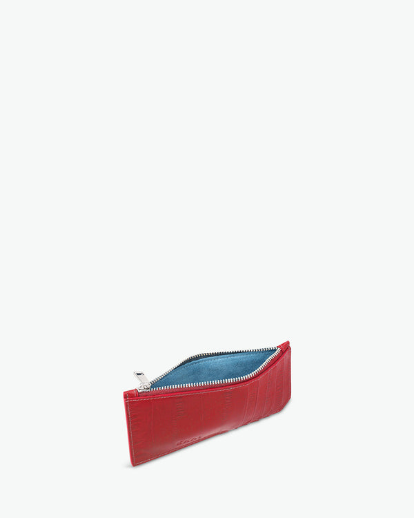 Cardholder - eel samba red