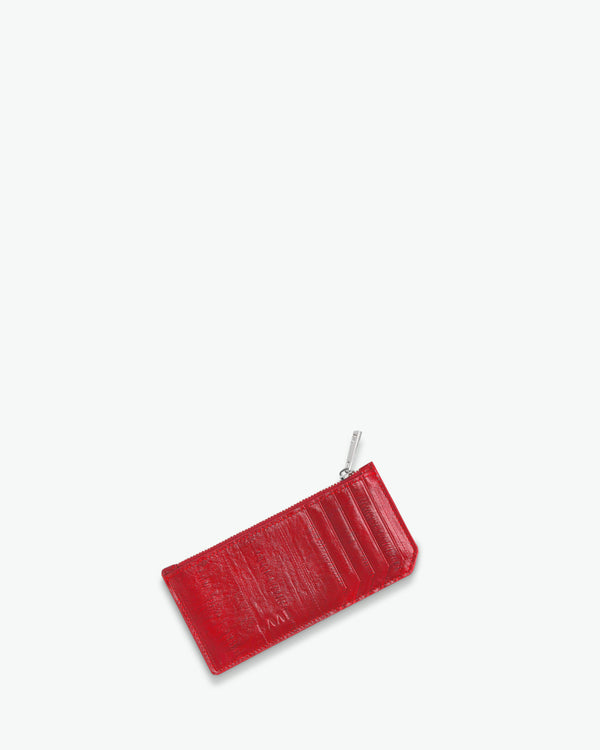 Cardholder - eel samba red