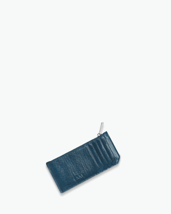 Cardholder - eel deep teal