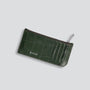 Cardholder - soft croco british green