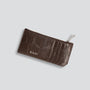 Cardholder - soft croco espresso