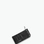 Cardholder - soft croco black