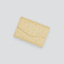 Envelope Pouch - ostrich butter yellow