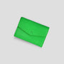 Envelope pouch - lizard apple green