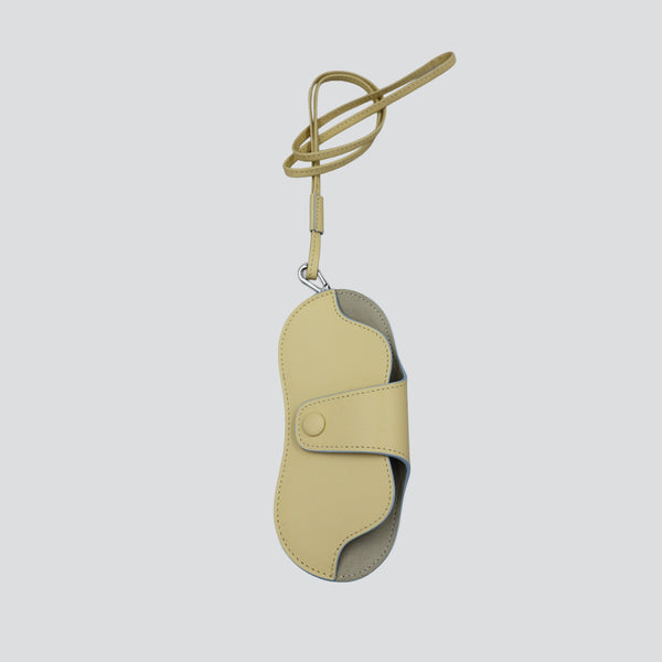 Glasses Case - butter yellow
