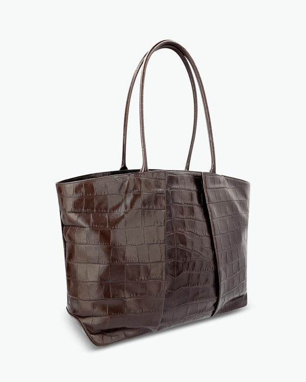 Horizon - soft croco espresso