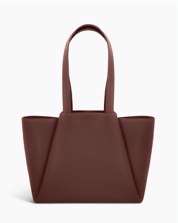 Midi Pyramid - chestnut brown