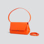 Ikon Clutch - naplack papaya