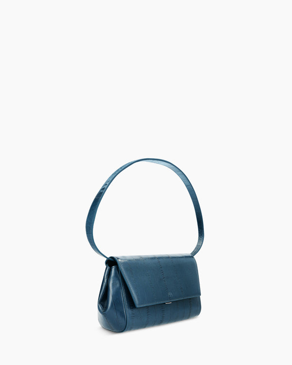 Ikon Clutch - eel deep teal