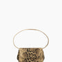 Ikon Clutch - snake amber brown