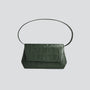 Ikon Clutch - soft croco british green