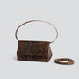 Ikon Clutch - snake dark brown
