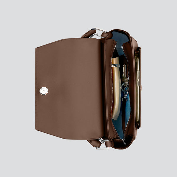 Ikon Shoulder Bag - mocha brown