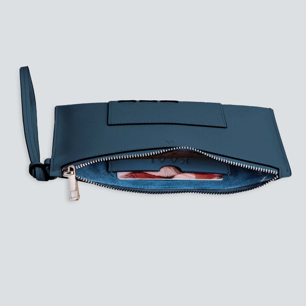 OOO Pouch - teal blue