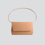 Ikon Clutch - soft croco cappuccino