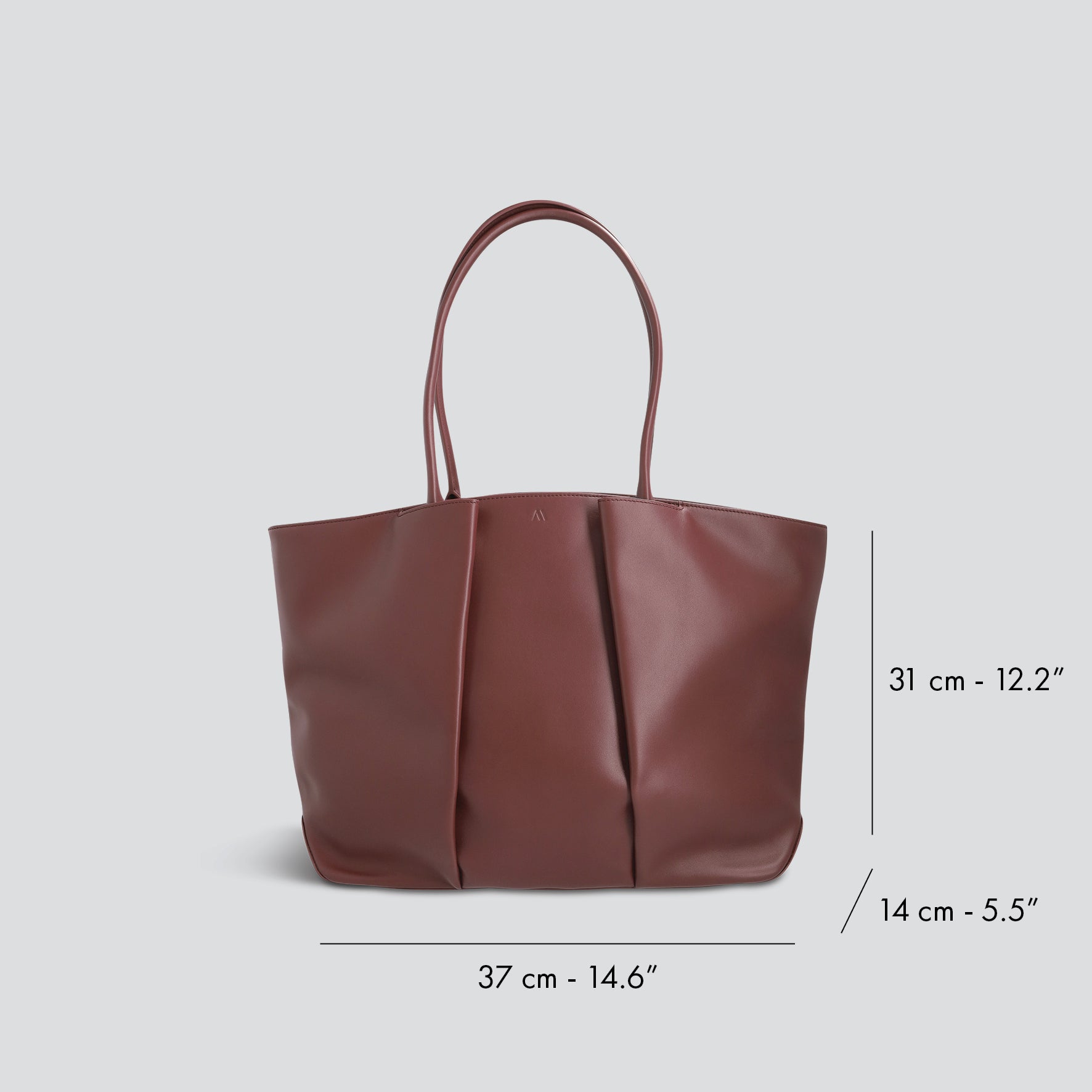 Horizon Soft Touch Garnet Brown - Stylish & Functional Work bag