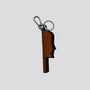 Sisterhood Key Chain - black/cognac