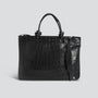 Midi Loop - soft croco black