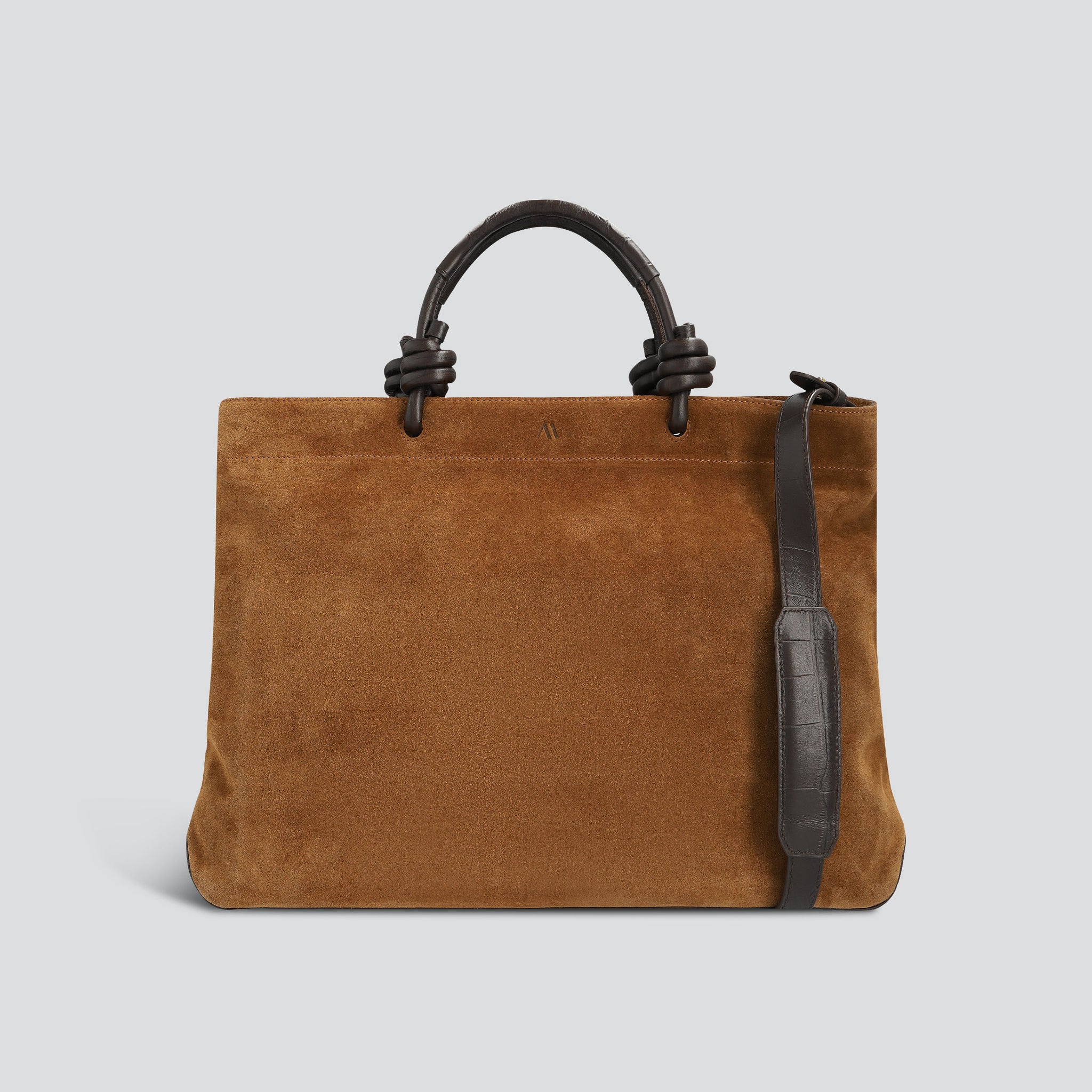 Midi Loop - suede cognac – Kaai Bags | North America