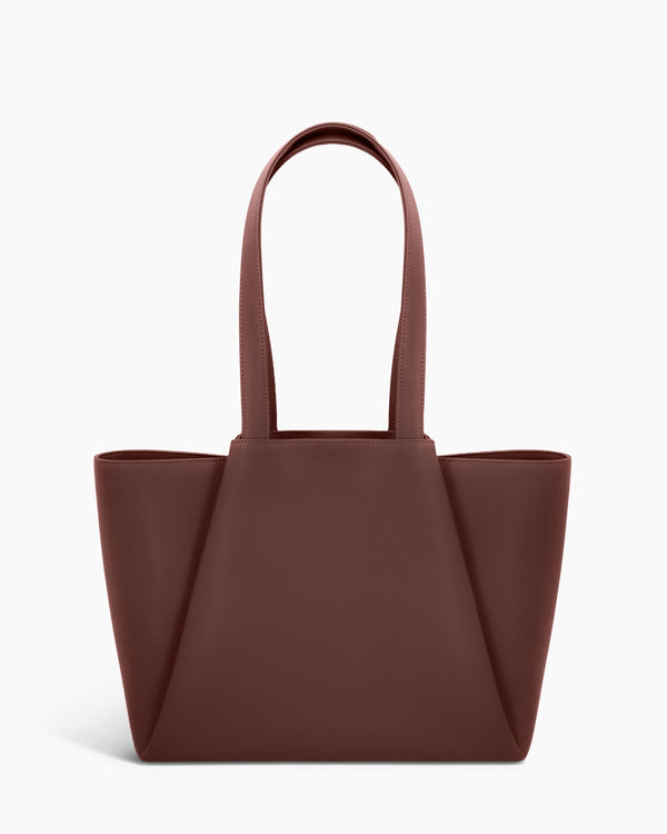 Midi Pyramid - chestnut brown