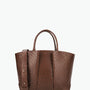 Mini Horizon - ostrich chocolate brown