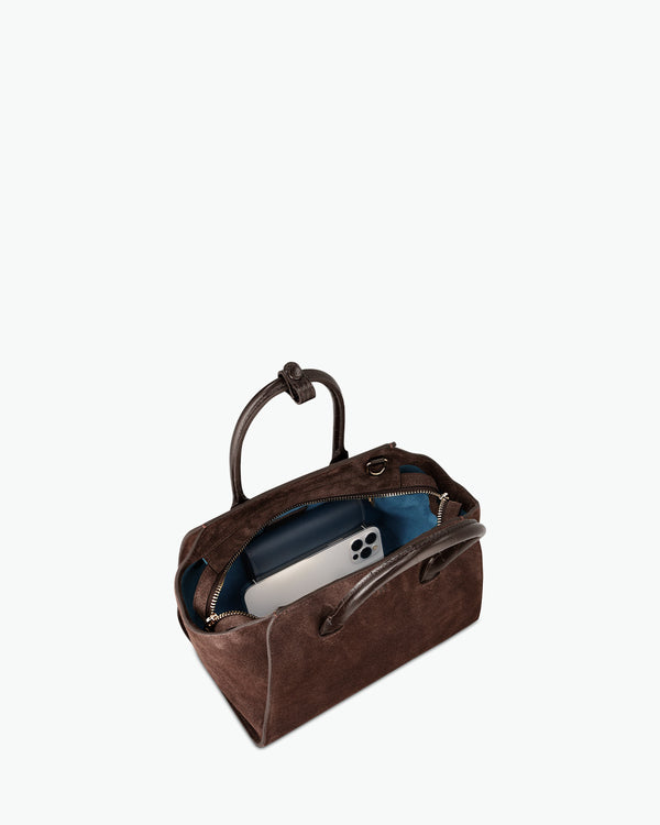 Mini Voyager - suede espresso