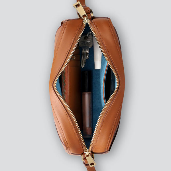 Mini Bowler - cognac