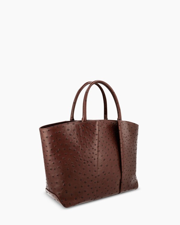 Mini Horizon - ostrich chocolate brown