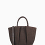 Mini Horizon - raffia dark brown