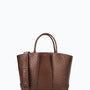 Mini Horizon - ostrich chocolate brown