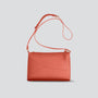 Rebel Clutch - soft touch terracotta