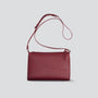 Rebel Clutch - soft touch dahlia red