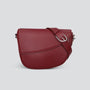 Rebel Saddle Bag - soft touch dahlia red