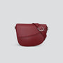 Rebel Saddle Bag - soft touch dahlia red