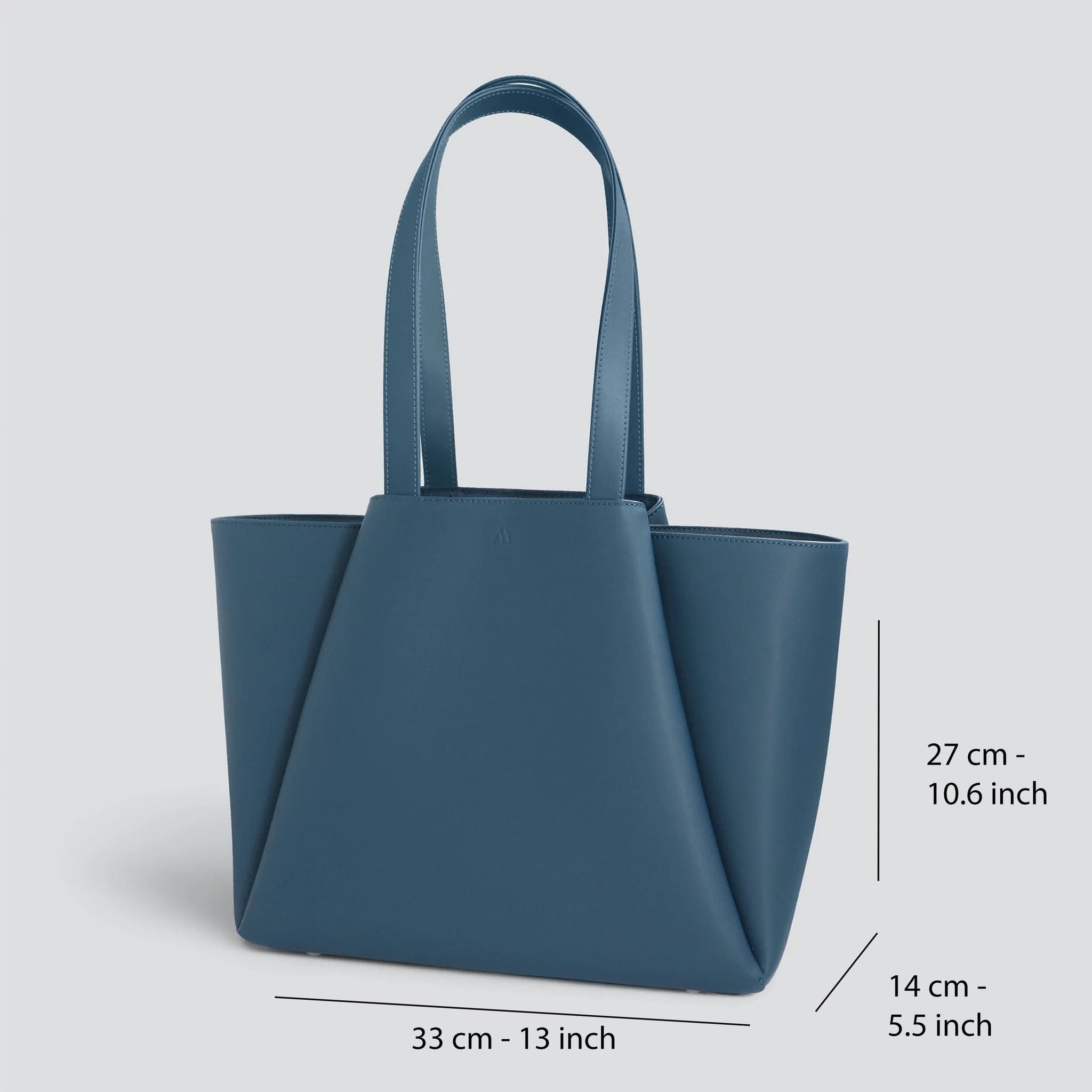 Midi Pyramid - teal blue – Kaai Bags | North America