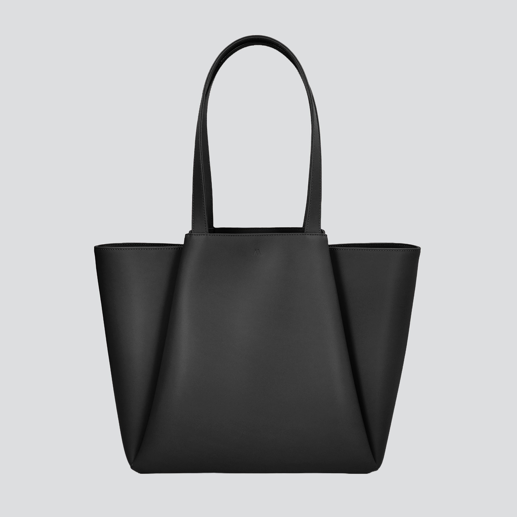 black pyramid leather backpack KAAI Pyramid Tote bag