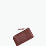 Rebel Cardholder - soft touch chestnut brown