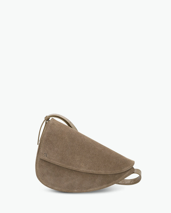 Rebel Cross Body - suede urban sage