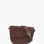 Rebel Saddle Bag - suede espresso