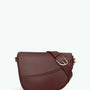 Rebel Saddle Bag - soft touch chestnut brown