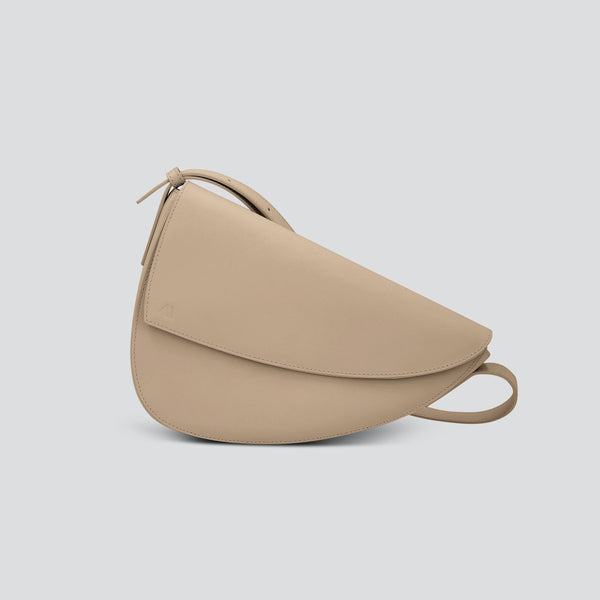 Rebel Cross Body  - soft touch greige taupe