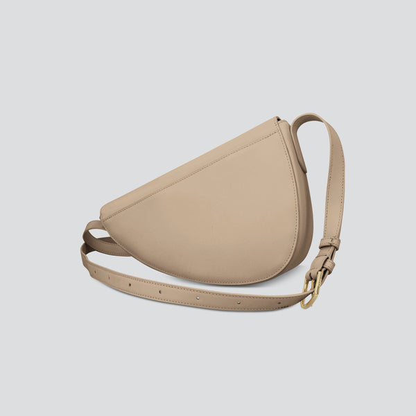 Rebel Cross Body  - soft touch greige taupe
