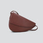 Rebel Cross Body  - soft touch garnet brown