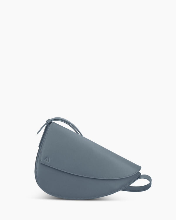 Rebel Cross Body  - soft touch steel blue