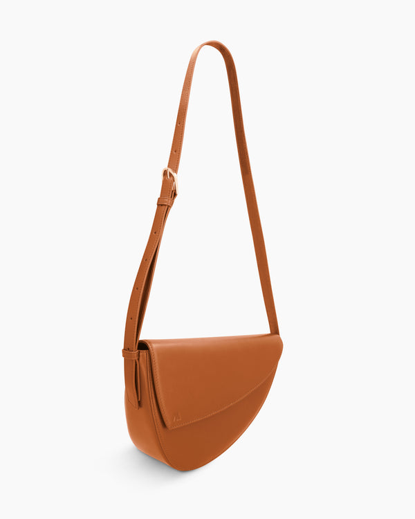 Rebel Cross Body  - soft touch cognac