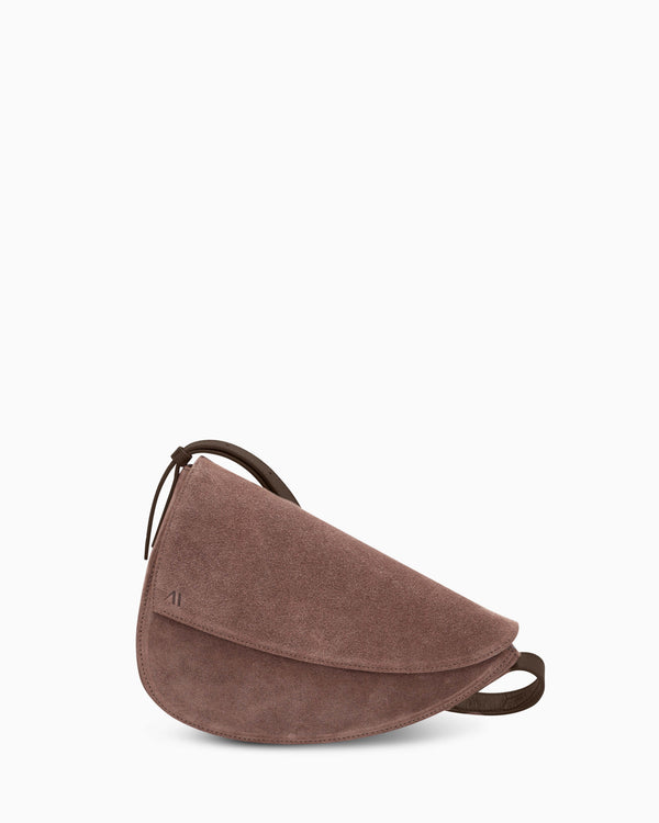 Rebel Cross Body - suede espresso