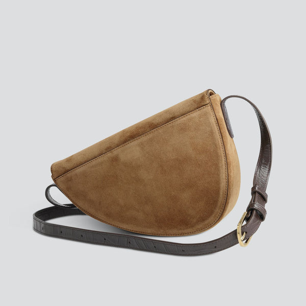 Rebel Cross Body - suede sand